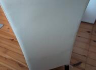 Grajewo ogłoszenia: Sprzedam używane krzesła, 8 sztuk, kremowe, nie są porwane lecz... - zdjęcie