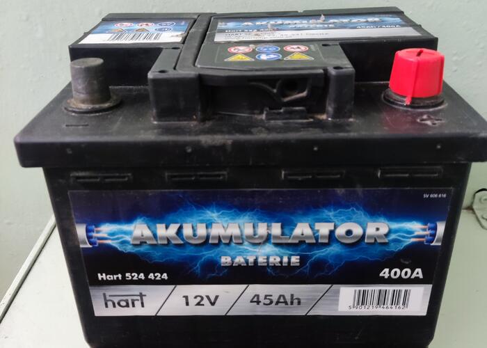 Grajewo ogłoszenia: Sprzedam Akumulator 12V 45 AH